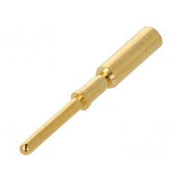 Pin tată aurit 2,5mm2 conectori M12 Power cablu crimpat | Electronic-mag.ro | Componente Electronice