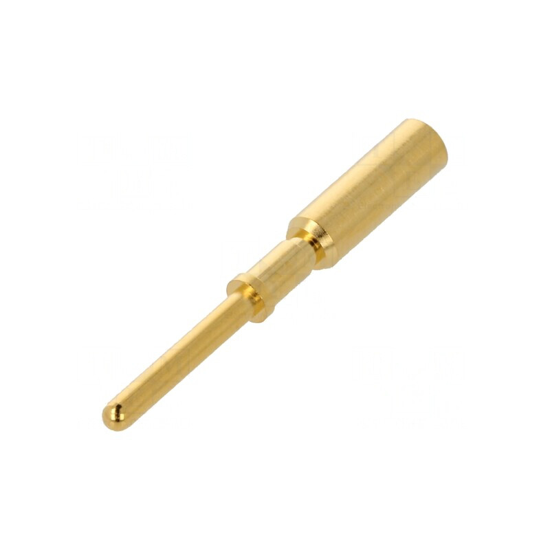 Pin tată aurit 2,5mm2 conectori M12 Power cablu crimpat | Electronic-mag.ro | Componente Electronice
