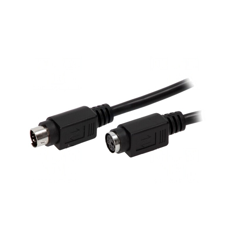 Cablu PS/2 Negru 2m Conexiune 1:1 | Electronic-mag.ro | Componente Electronice Cablu PS/2 Negru 2m Conexiune 1:1 | Electronic-mag.ro | Componente Electronice