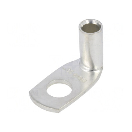 Vârf Inelar Tubular M10 25mm2 Crimpat 90° | Electronic-mag.ro | Componente Electronice