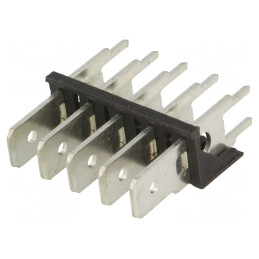 Conector Spadă 6.3mm 0.8mm Oțel Cositorit 500V | Electronic-mag.ro | Componente Electronice