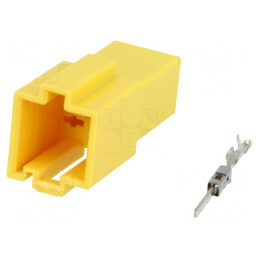 Carcasă pentru conector; soclu; mini ISO; PIN: 6