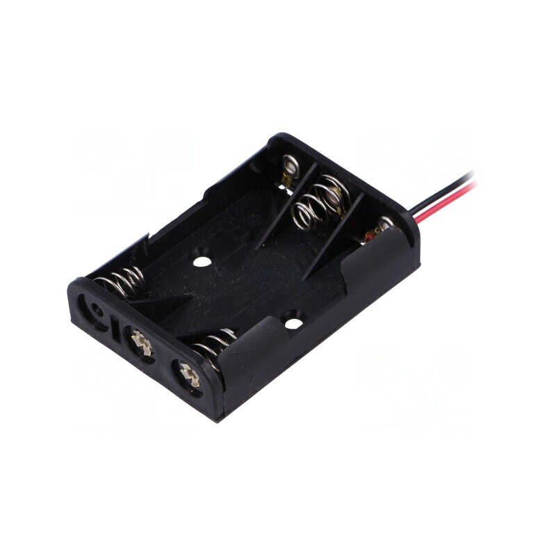 Suport 3 Baterii AAA cu Cabluri 150mm | Electronic-mag.ro | Componente Electronice Suport 3 Baterii AAA cu Cabluri 150mm | Electronic-mag.ro | Componente Electronice