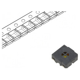 Difuzor Miniatural Mylar 700mW 8Ω 13x13x4.1mm | Electronic-mag.ro | Componente Electronice