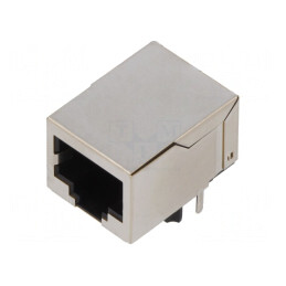 Soclu RJ45 8P8C Ecranat cu LED | Electronic-mag.ro | Componente Electronice