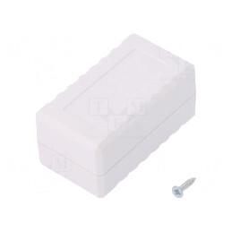 Carcasă Universală ABS Albă 31x56x27mm | Electronic-mag.ro | Componente Electronice