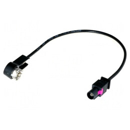 Adaptor Antenă Fakra la ISO cu Cablu 23cm