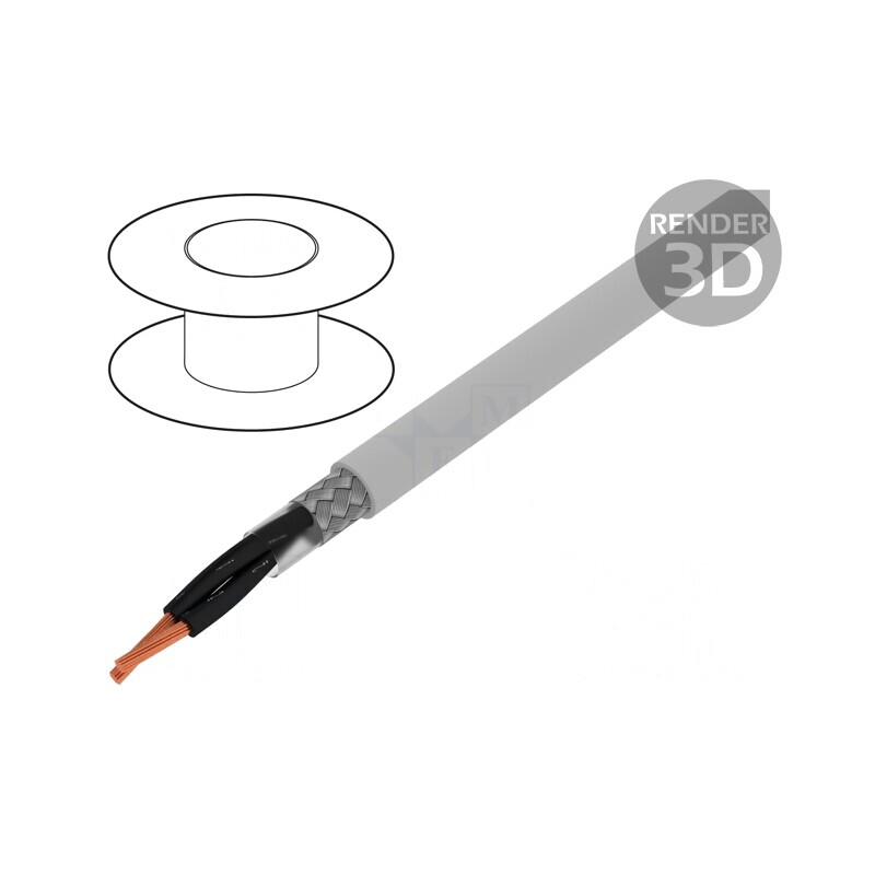 Cablu PVC Gri 2x0,75mm2 300V/500V | Electronic-mag.ro | Componente Electronice Cablu PVC Gri 2x0,75mm2 300V/500V | Electronic-mag.ro | Componente Electronice