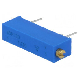 Potentiometru Multitura 10Ω 750mW 15 Ture | Electronic-mag.ro | Componente Electronice