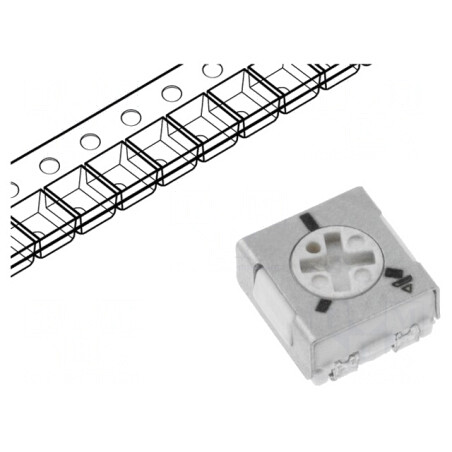 Potențiometru SMD 20kΩ 250mW ±20% | Electronic-mag.ro | Componente Electronice