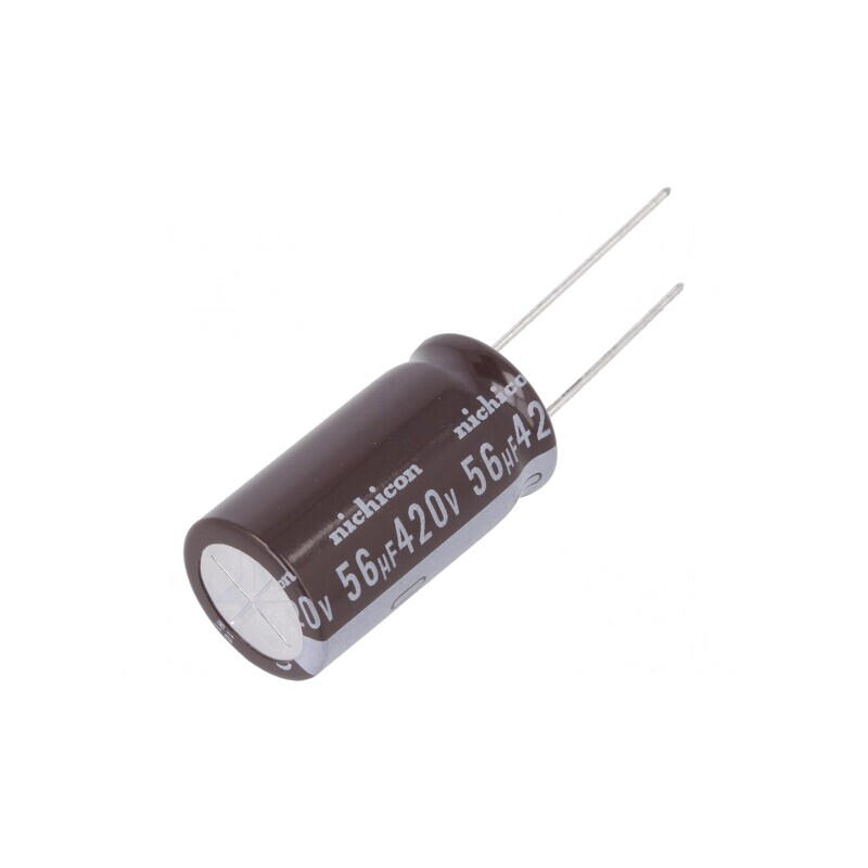 Condensator Electrolitic THT 56uF 420V 16x31.5mm | Electronic-mag.ro | Componente Electronice Condensator Electrolitic THT 56uF 420V 16x31.5mm | Electronic-mag.ro | Componente Electronice