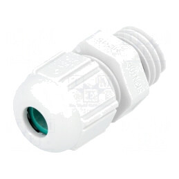 Garnitură etanșare M12 IP68 poliamidă gri | Electronic-mag.ro | Componente Electronice