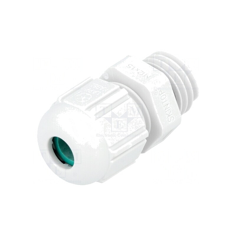 Garnitură etanșare M12 IP68 poliamidă gri | Electronic-mag.ro | Componente Electronice