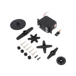 Servomecanism Analogic Metalic 120° 4.8-6VDC | Electronic-mag.ro | Componente Electronice