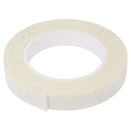 Bandă dublu adezivă albă 19mm x 5,5m | Electronic-mag.ro | Componente Electronice