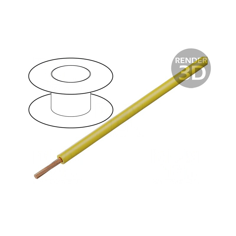 Cablu FlexiPlast-E 1x1mm2 Cu Galben 750V 19A | Electronic-mag.ro | Componente Electronice Cablu FlexiPlast-E 1x1mm2 Cu Galben 750V 19A | Electronic-mag.ro | Componente Electronice