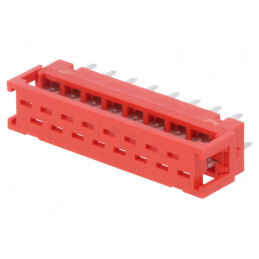 Adaptor Micro-MaTch 16 PIN IDC THT pentru PCB și cablu-bandă | Electronic-mag.ro | Componente Electronice