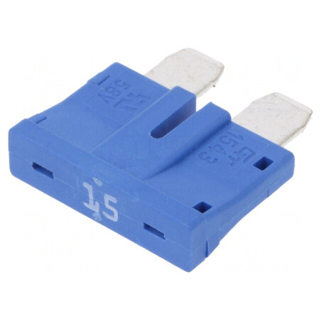 Siguranță Auto 15A 58VDC 19mm UNIVAL | Electronic-mag.ro | Componente Electronice