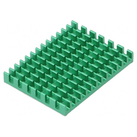 Radiator Raspberry Pi Verde 40mm | Electronic-mag.ro | Componente Electronice