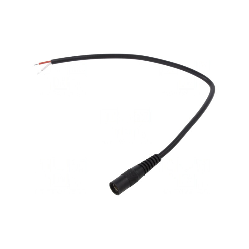 Cablu DC 5,5/2,5 Soclu Drept Negru 0,25m 2x0,5mm2 | Electronic-mag.ro | Componente Electronice Cablu DC 5,5/2,5 Soclu Drept Negru 0,25m 2x0,5mm2 | Electronic-mag.ro | Componente Electronice