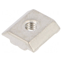 Piuliță pentru Profile 6mm Oțel Inoxidabil în T | Electronic-mag.ro | Componente Electronice