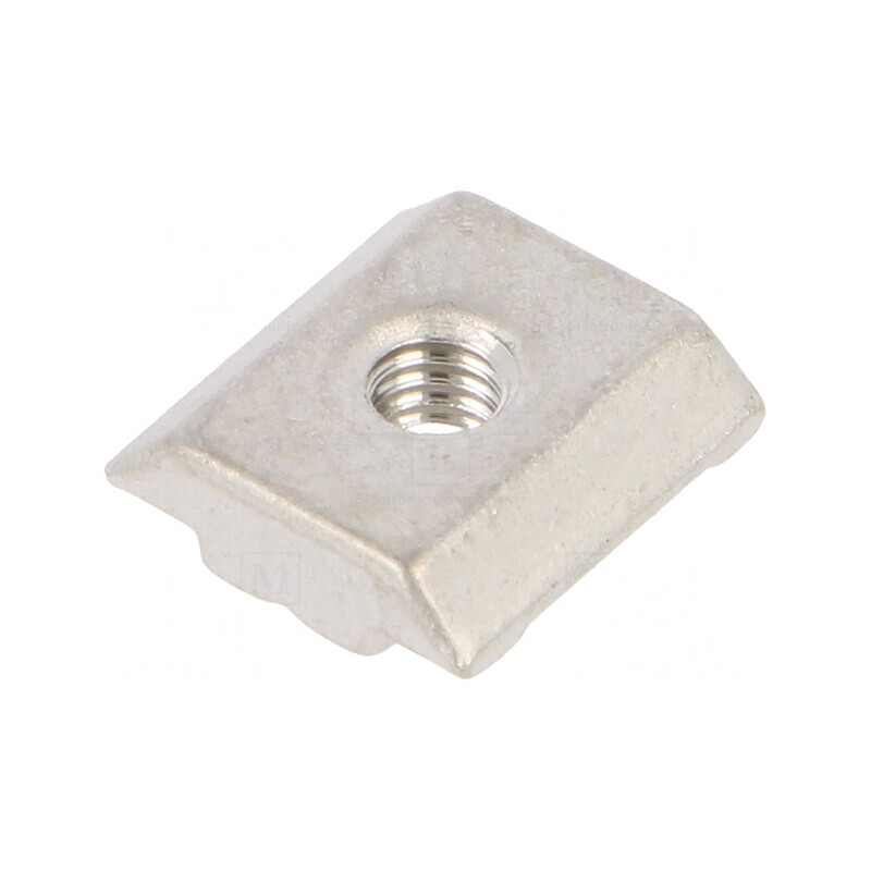 Piuliță pentru Profile 6mm Oțel Inoxidabil în T | Electronic-mag.ro | Componente Electronice