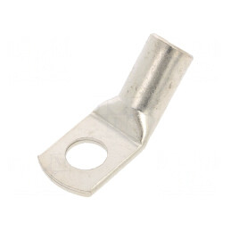 Vârf inelar tubular M12 70mm2 crimpat unghi 45° | Electronic-mag.ro | Componente Electronice