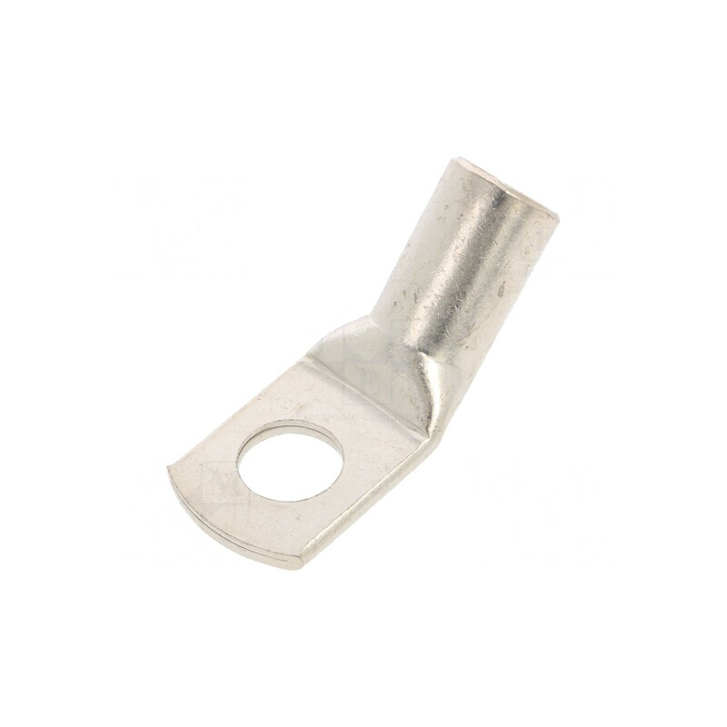 Vârf inelar tubular M12 70mm2 crimpat unghi 45° | Electronic-mag.ro | Componente Electronice