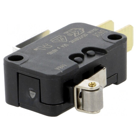 Microîntrerupător cu manetă și rolă 16A/250VAC | Electronic-mag.ro | Componente Electronice