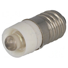 Lampă LED Albă 12V E10 | Electronic-mag.ro | Componente Electronice