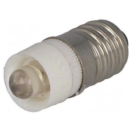 Lampă LED Albă 12V E10 | Electronic-mag.ro | Componente Electronice