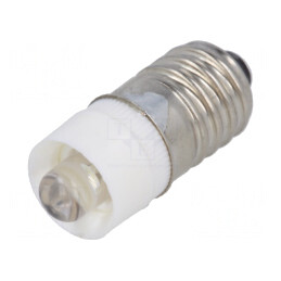 Lampă LED Albă 6V E10 | Electronic-mag.ro | Componente Electronice