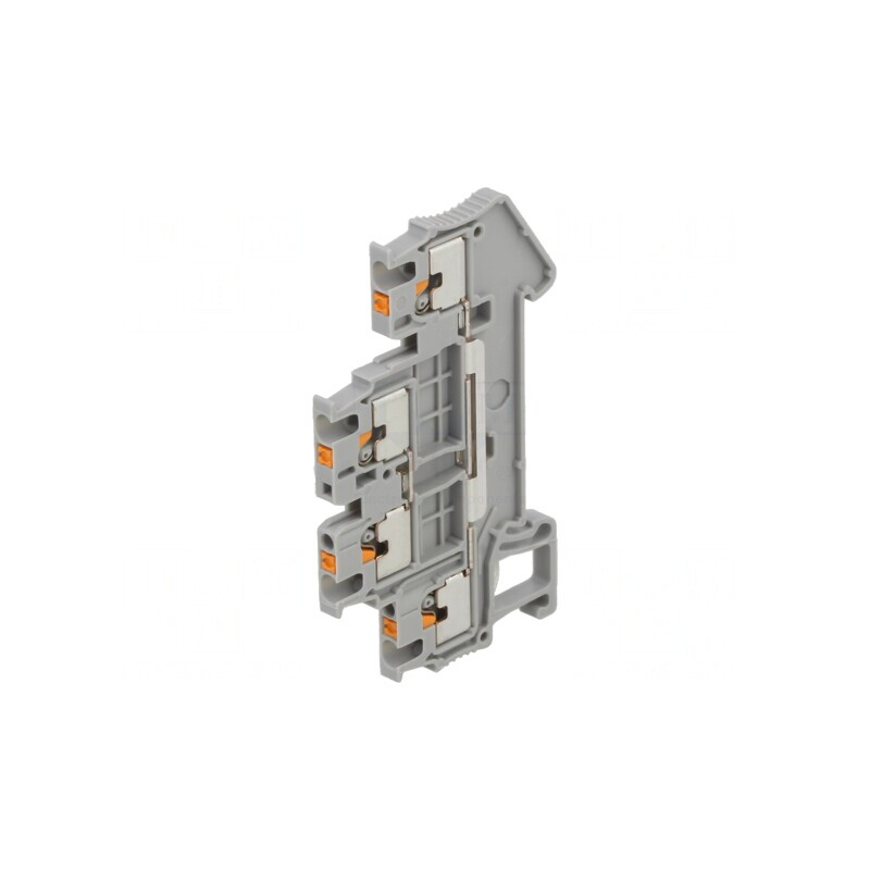 Conector Îmbinare Șine Gri 2 Piste 4 Borne 0,14-1,5mm² | Electronic-mag.ro | Componente Electronice Conector Îmbinare Șine Gri 2 Piste 4 Borne 0,14-1,5mm² | Electronic-mag.ro | Componente Electronice