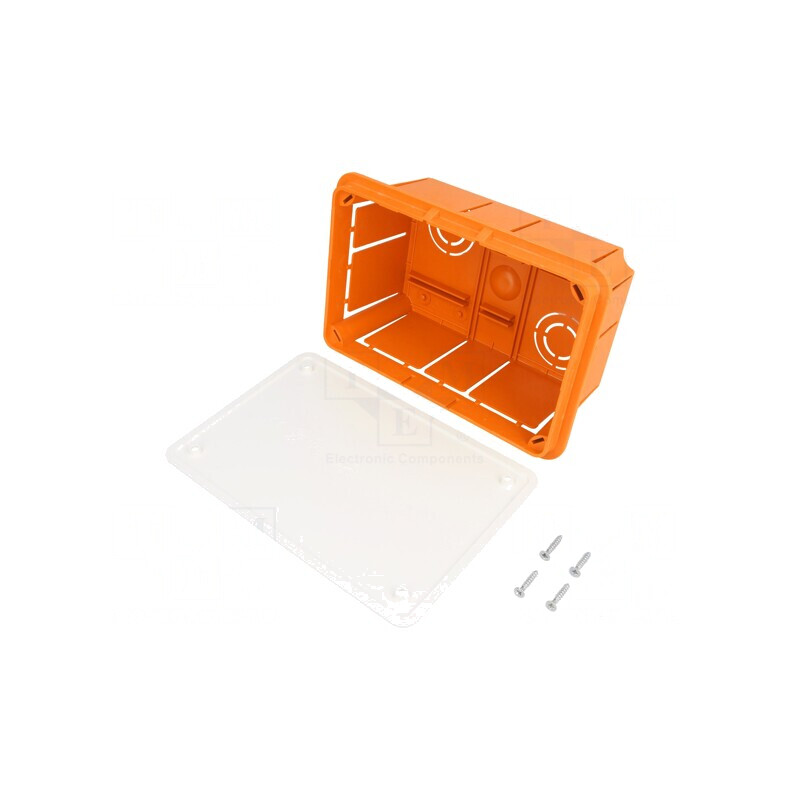 Doză Electrică Încastrată IP30 98x153x70mm | Electronic-mag.ro | Componente Electronice