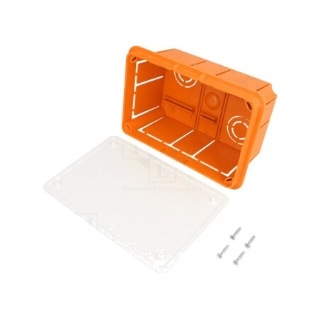 Doză Electrică Încastrată IP30 98x153x70mm | Electronic-mag.ro | Componente Electronice