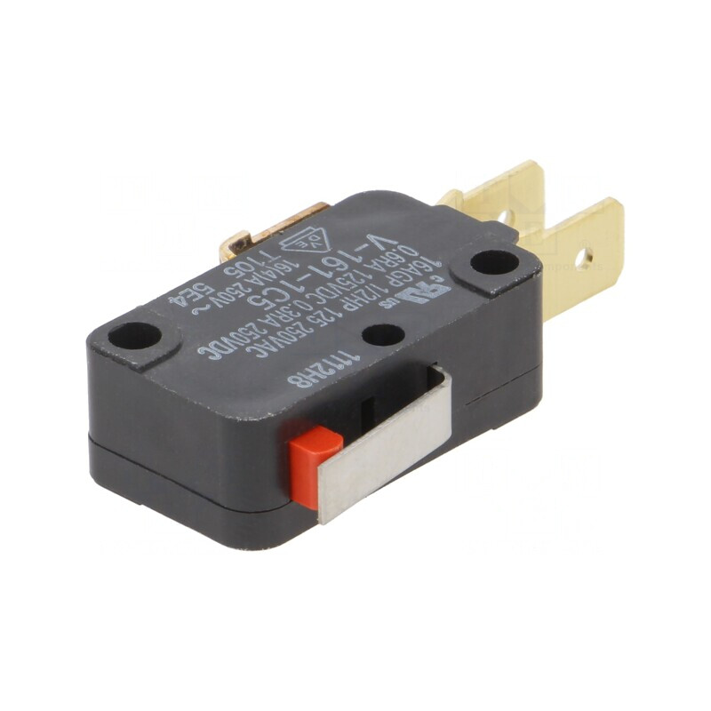 Microîntrerupător SNAP ACTION 16A SPDT | Electronic-mag.ro | Componente Electronice