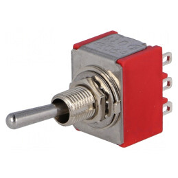 Comutator Basculant 3PDT ON-ON 2A/250V 5A/28V | Electronic-mag.ro | Componente Electronice