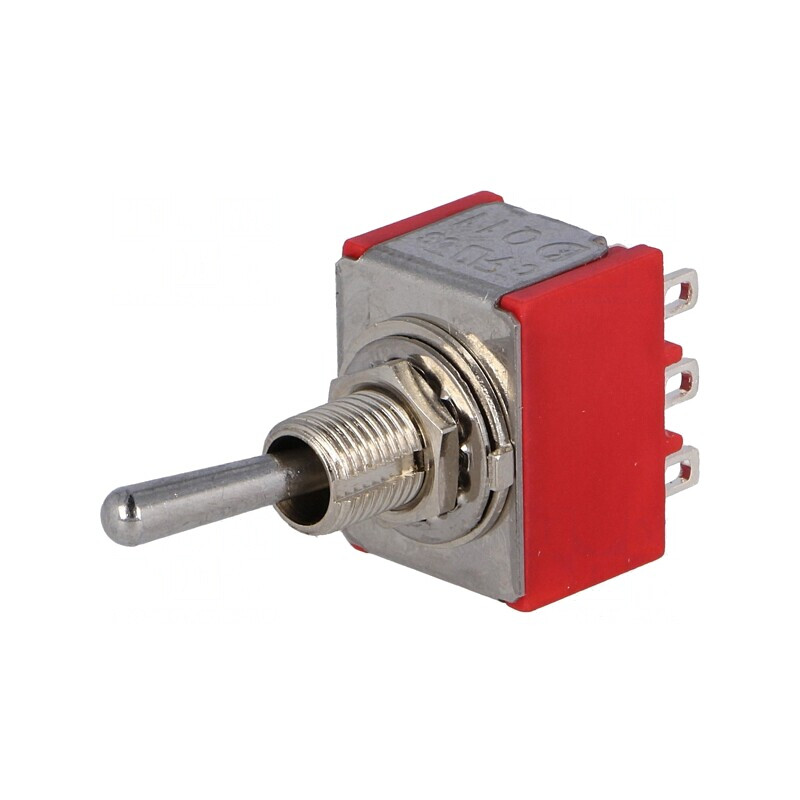 Comutator Basculant 3PDT ON-ON 2A/250V 5A/28V | Electronic-mag.ro | Componente Electronice Comutator Basculant 3PDT ON-ON 2A/250V 5A/28V | Electronic-mag.ro | Componente Electronice