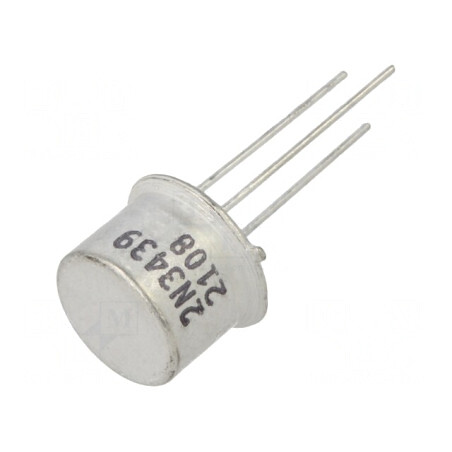 Tranzistor NPN Bipolar 350V 1A 5W TO39 | Electronic-mag.ro | Componente Electronice