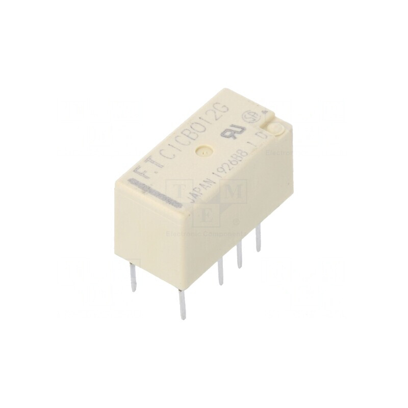 Releu electromagnetic DPDT 12VDC 2A | Electronic-mag.ro | Componente Electronice