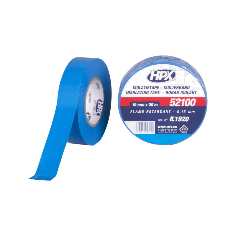 Bandă Electroizolantă Albastră 19mm x 20m | Electronic-mag.ro | Componente Electronice