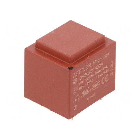 Transformator încapsulat 2.8VA 230V 15V PCB | Electronic-mag.ro | Componente Electronice