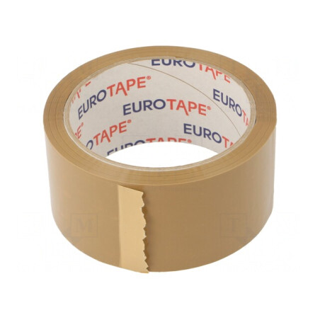 Bandă adezivă maro 60m x 48mm pentru ambalare | Electronic-mag.ro | Componente Electronice