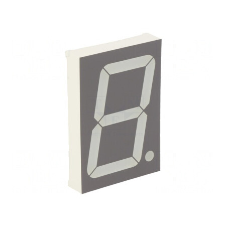 Afișaj LED 7 Segmente 56.8mm Roșu | Electronic-mag.ro | Componente Electronice