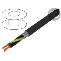 Cablu ÖLFLEX Classic 115 CY BK 3x0.5mm² PVC Negru 300/500V | Electronic-mag.ro | Componente Electronice