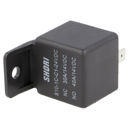 Releu electromagnetic 24VDC 40A autovehicule | Electronic-mag.ro | Componente Electronice