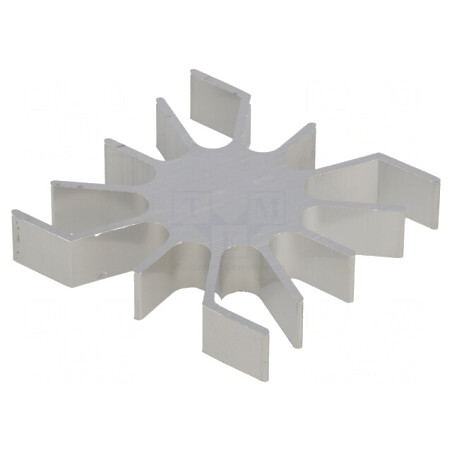 Radiator LED 51.5mm x 51mm x 10mm | Electronic-mag.ro | Componente Electronice