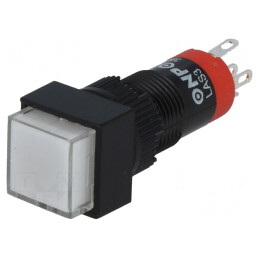 Comutator Apăsare 2 Poz SPDT 0,5A 250VAC IP40 | Electronic-mag.ro | Componente Electronice