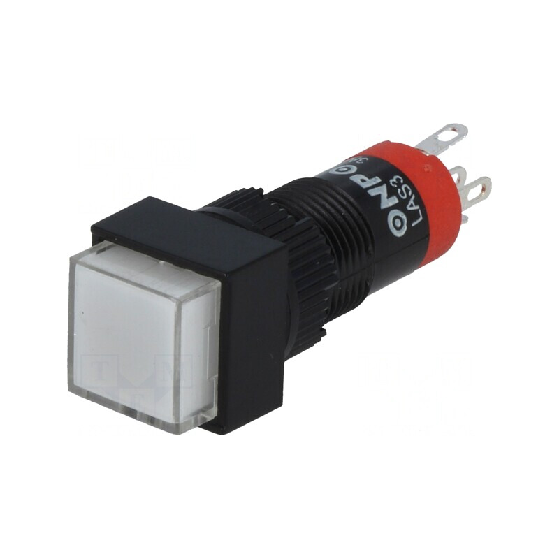 Comutator Apăsare 2 Poz SPDT 0,5A 250VAC IP40 | Electronic-mag.ro | Componente Electronice