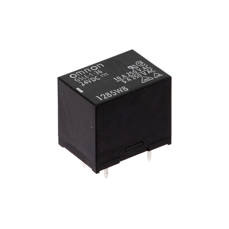 Releu Electromagnetic SPDT 24VDC 10A | Electronic-mag.ro | Componente Electronice